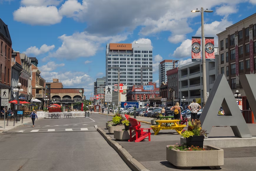 Ottawa's Downtown area, Ontario, Canada