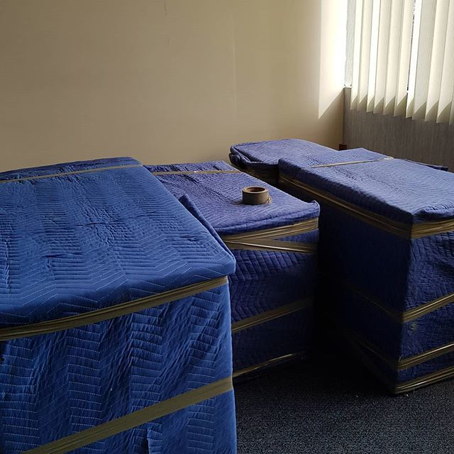 furniture blanket wrapped, moving Montreal to Toronto